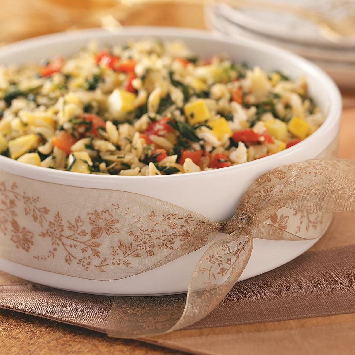 Savory Mediterranean Orzo