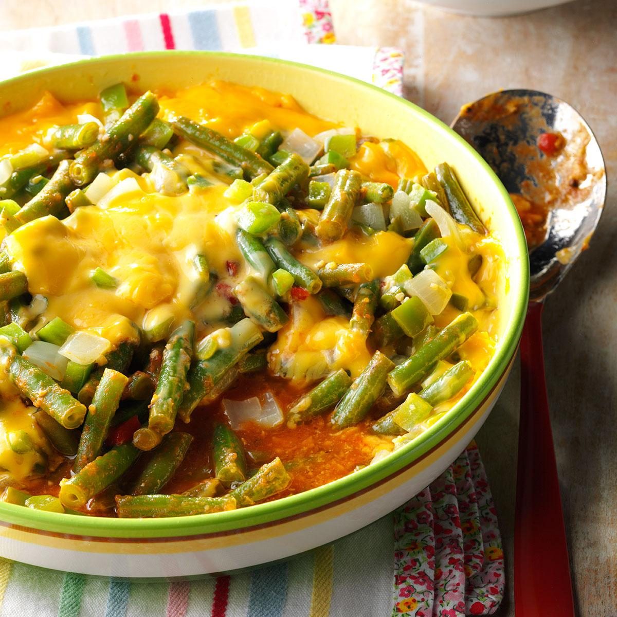 Saucy Green Bean Bake