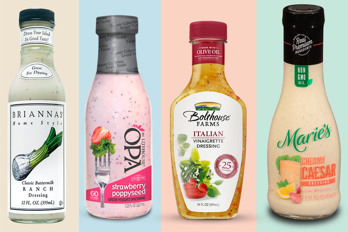 The Healthiest and Unhealthiest Salad Dressings