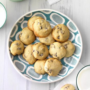 Banana chocolate chip cookies