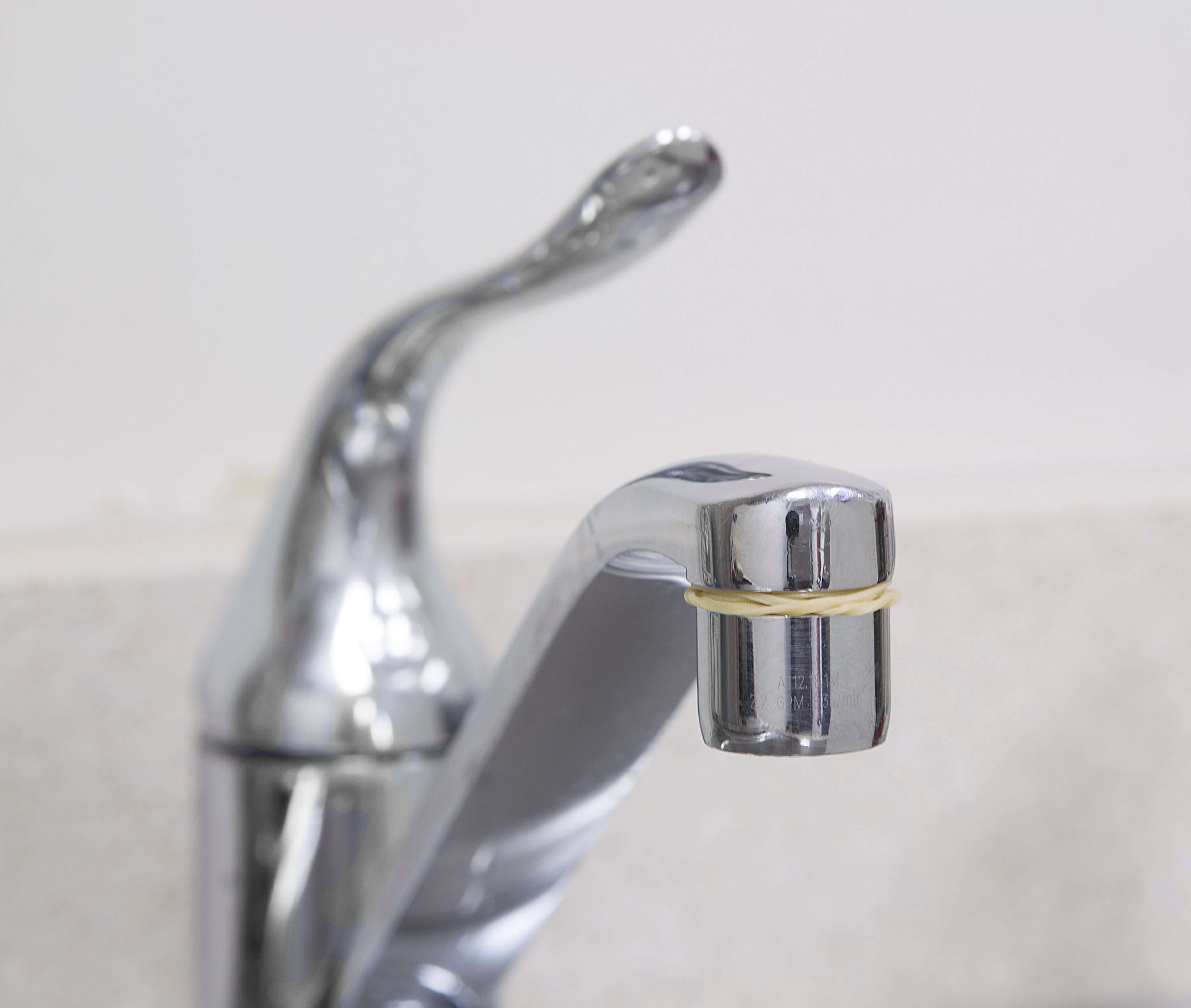 rubberbands, kitchen, sink, faucet