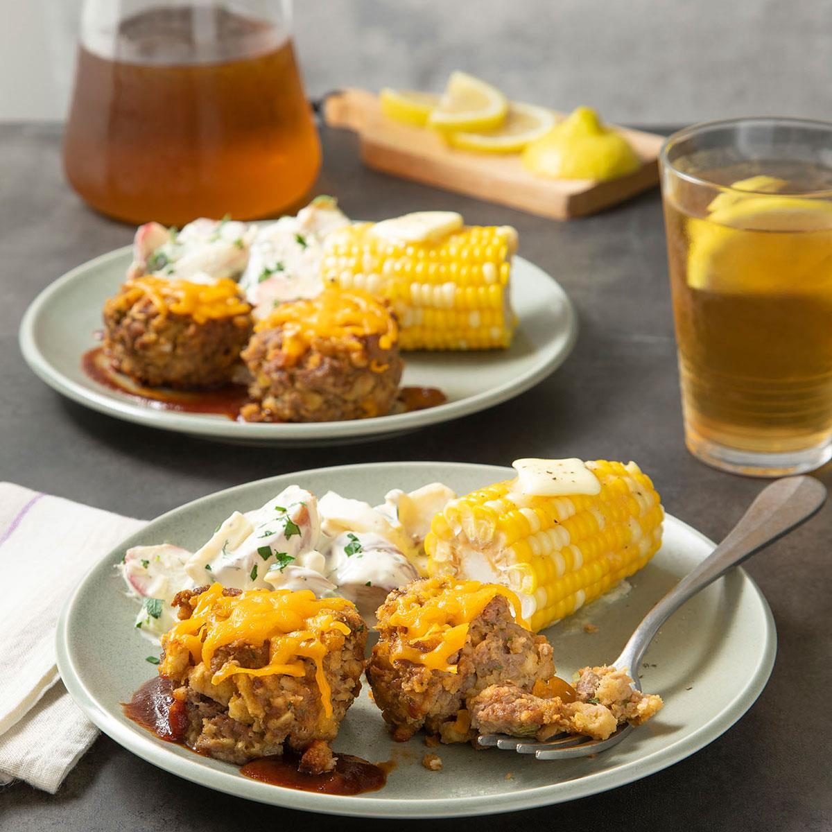 Mini Barbecue Meat Loaves