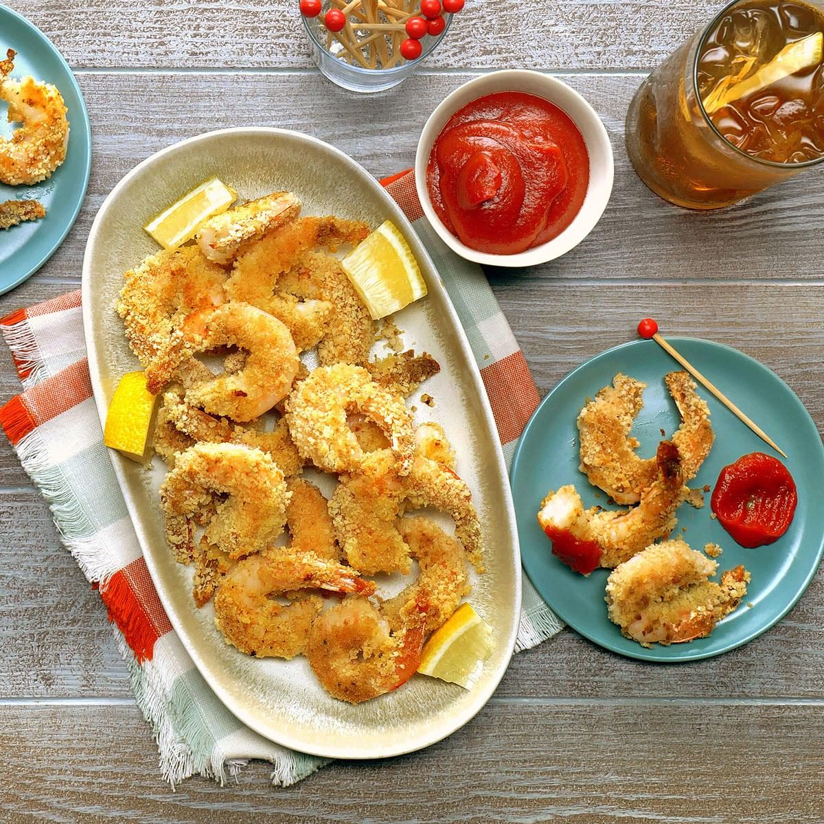 Oven-Fried Shrimp