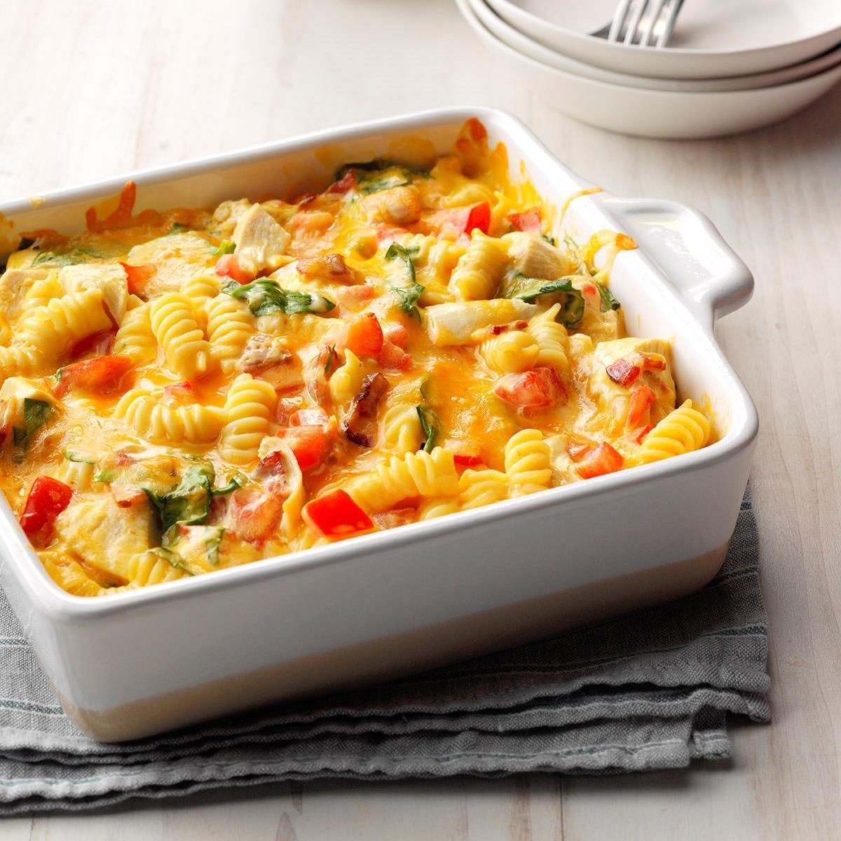 Chicken Club Casseroles