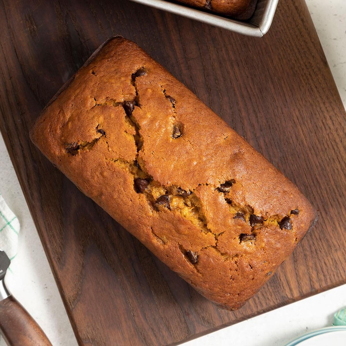 Pumpkin Chocolate Chip Bread