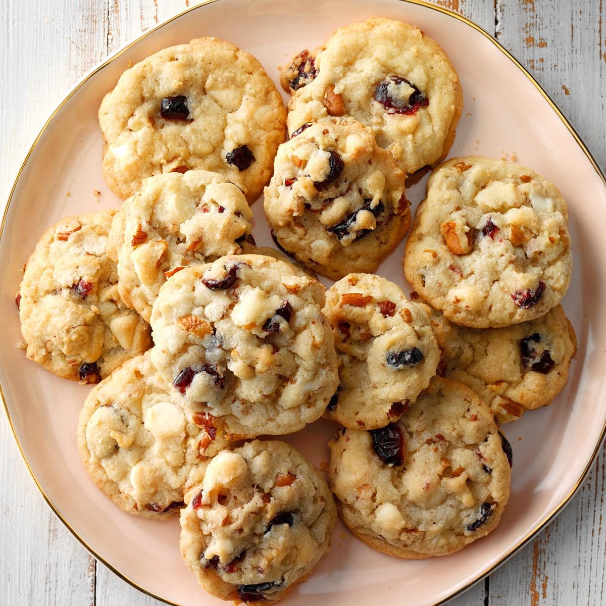 Best Drop Cookies: Cranberry Pecan Cookies