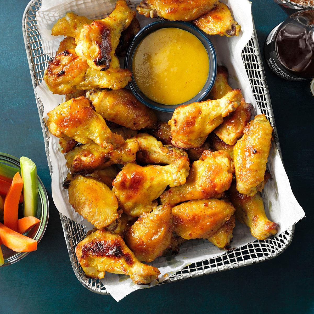 Honey Mustard Chicken Wings