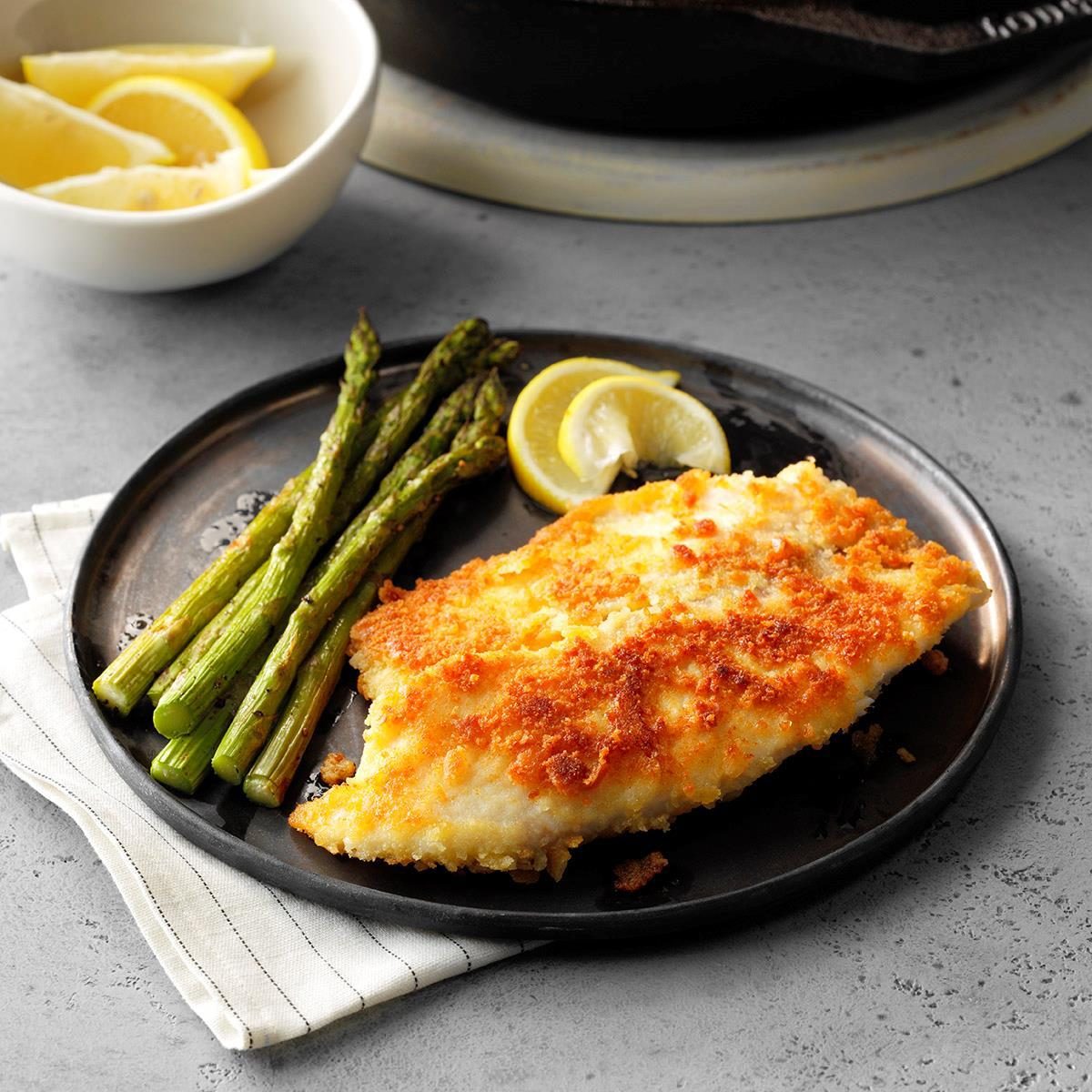 Parmesan-Crusted Tilapia