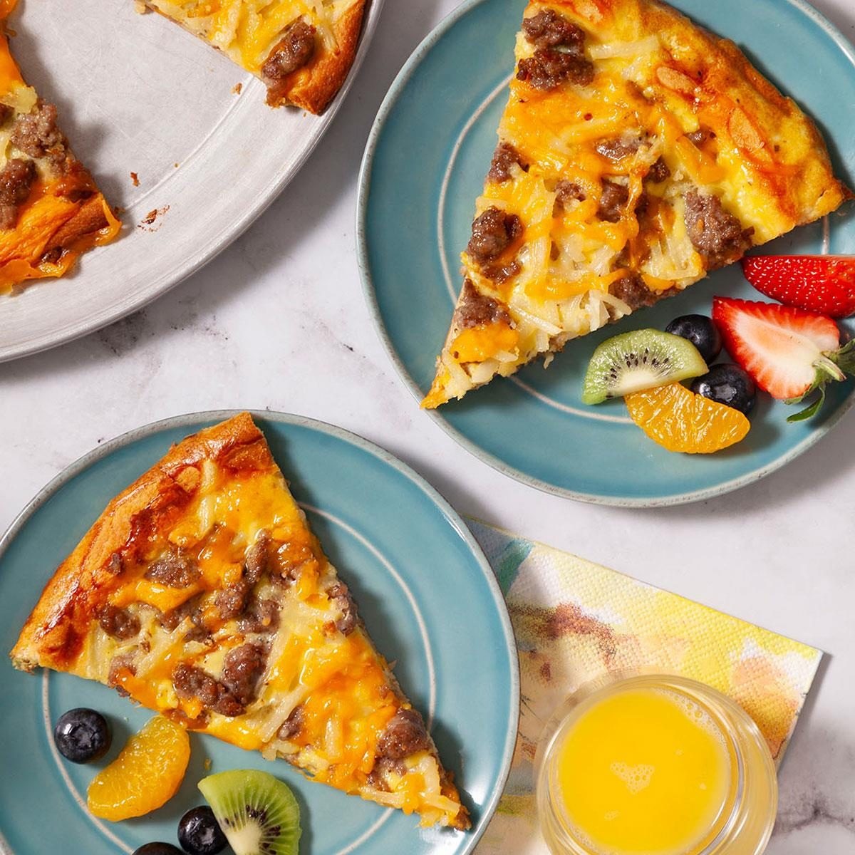 Crescent Roll Breakfast Pizza