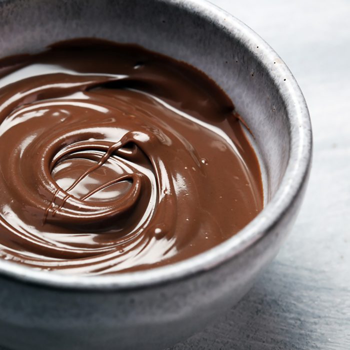 Melted chocolate