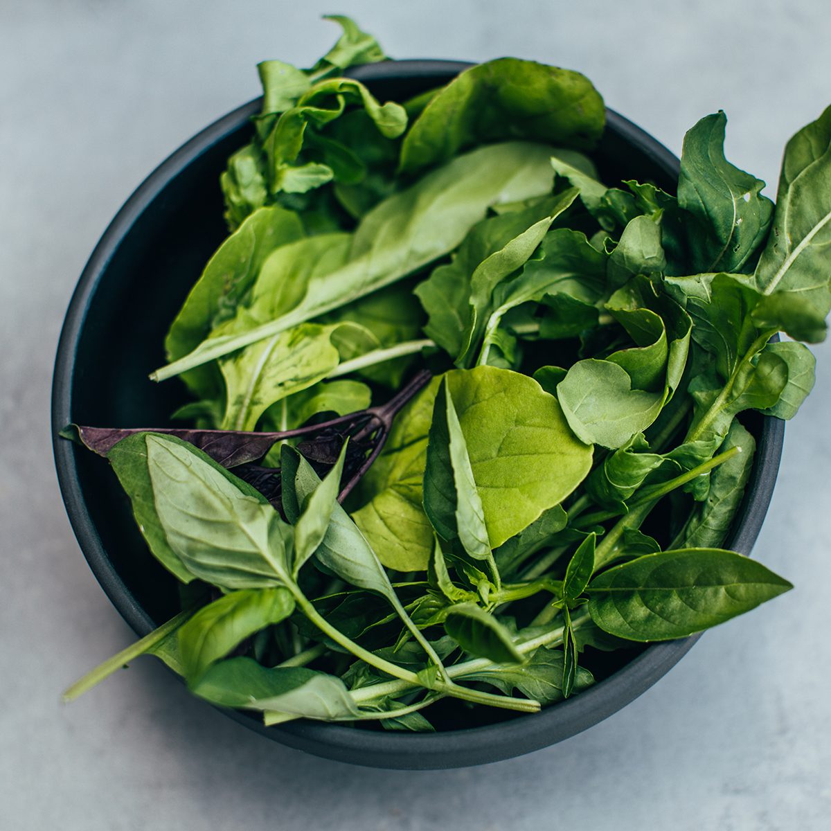 Green leafy vegetables