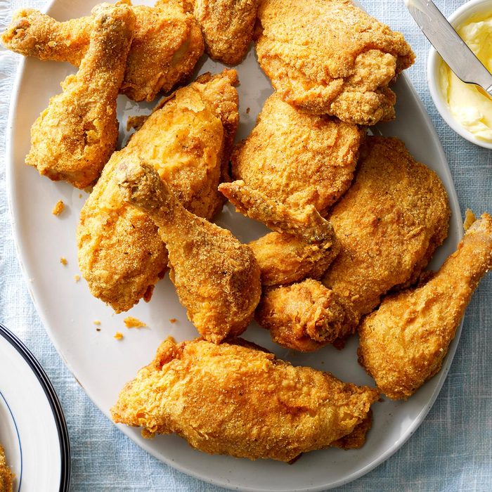 Potluck fried chicken