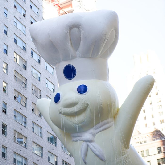 The pillsbury doughboy float