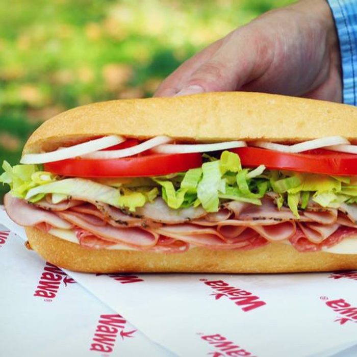Wawa sub sandwich