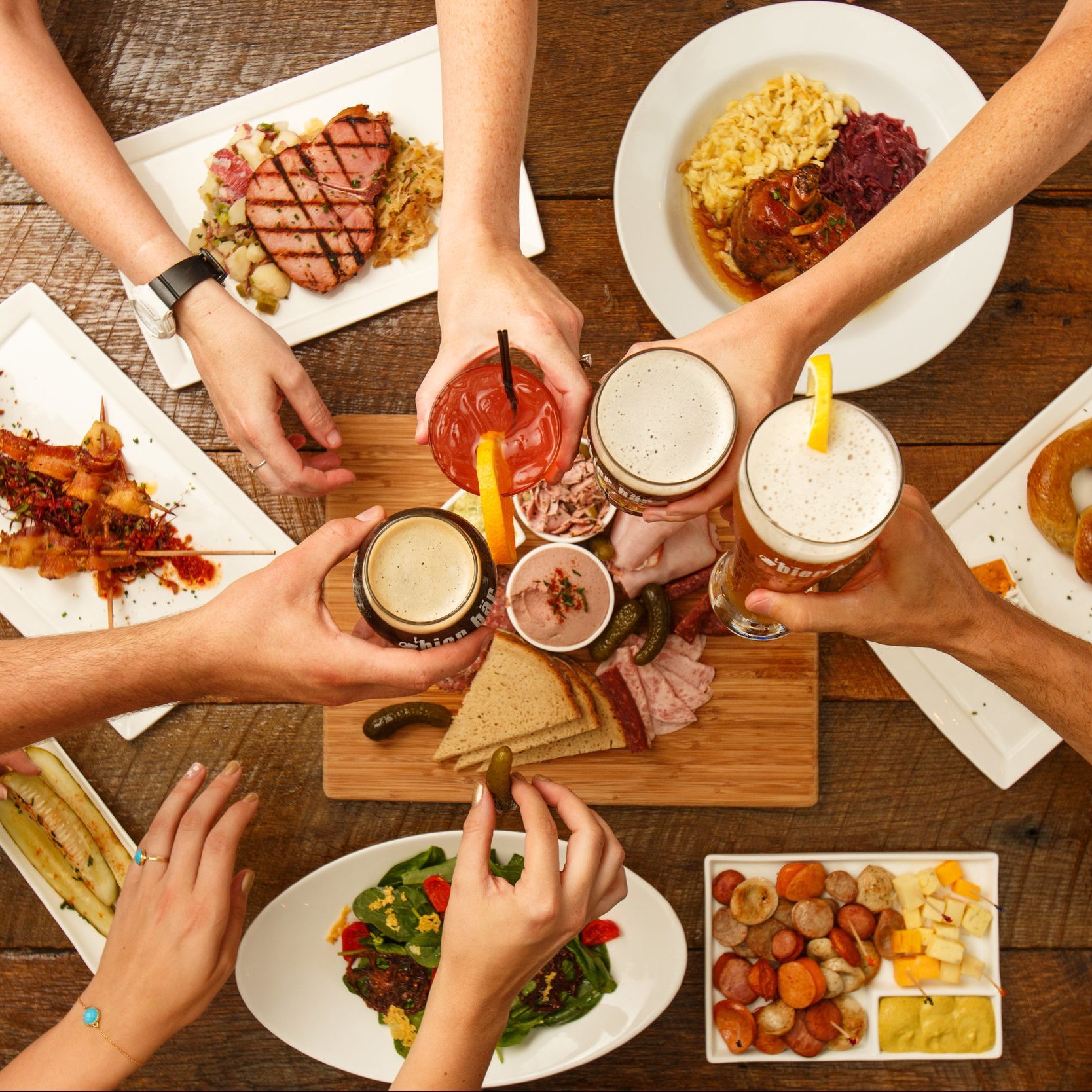 Old Stein Inn Beer Garden in Maryland