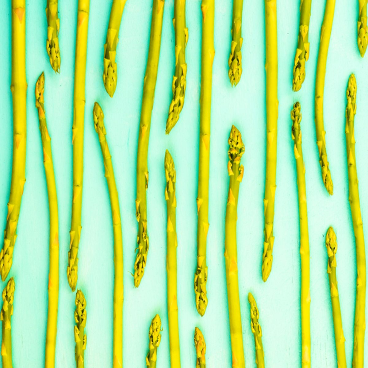 Fresh green asparagus pattern