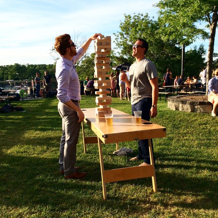 The Beer Garden At Shipping Landing
