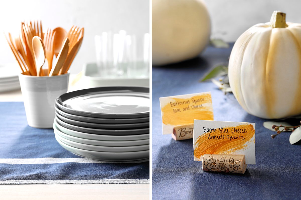 Friendsgiving Decor Mash Up