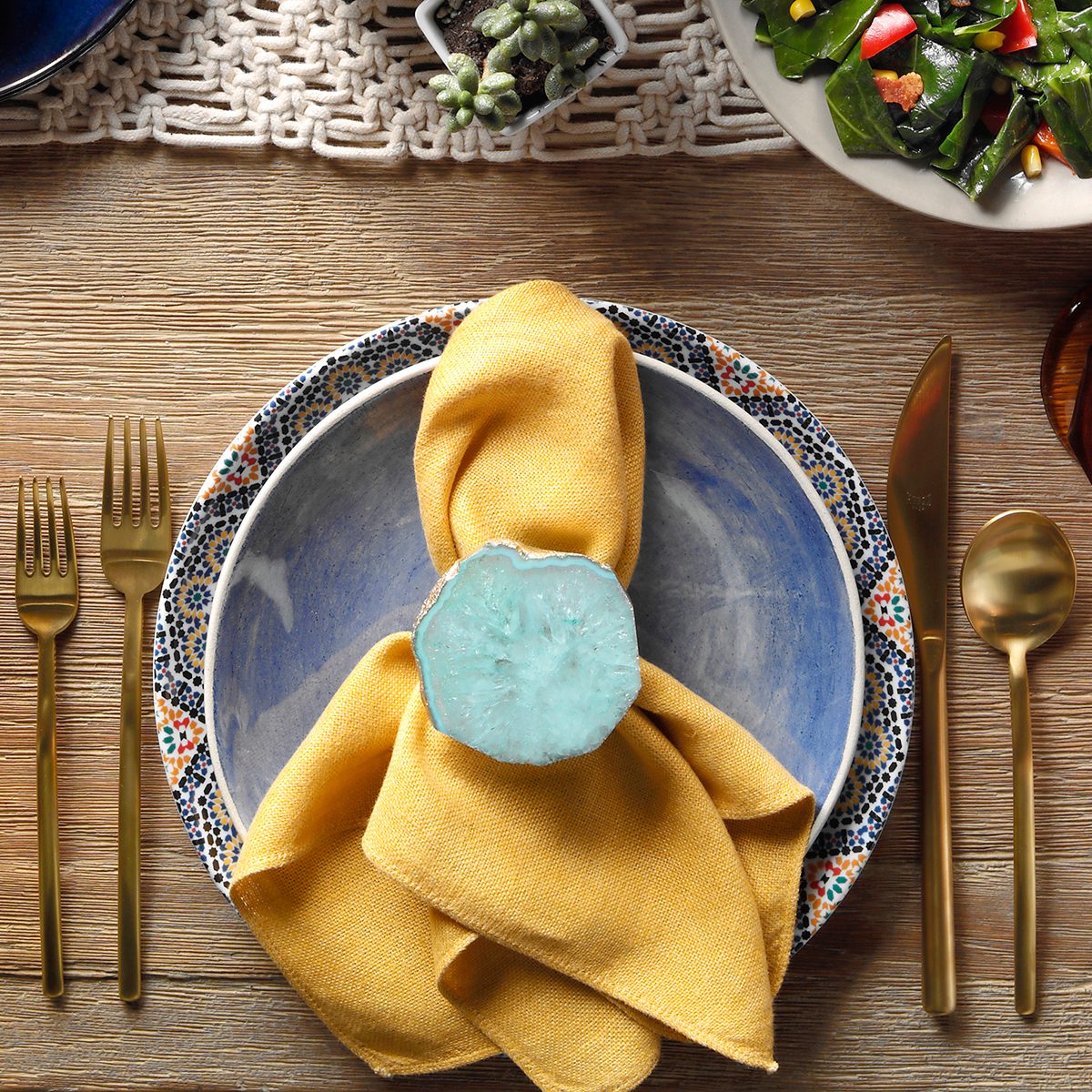 Bohemian Gold flatware