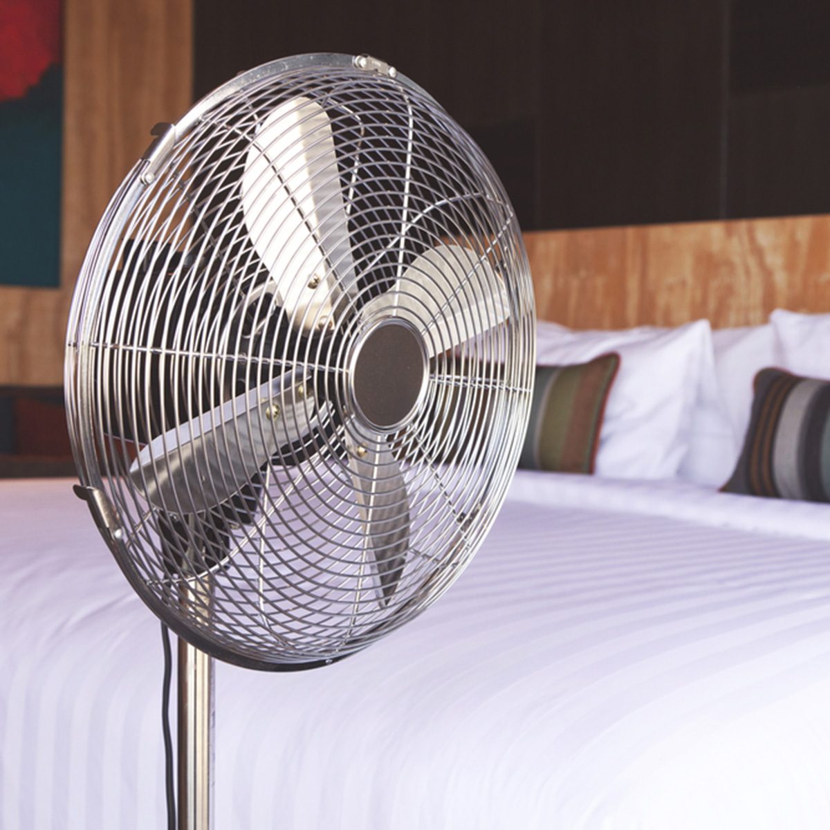 electric fan in the room; Shutterstock ID 336276917; Job (TFH, TOH, RD, BNB, CWM, CM): Taste of Home