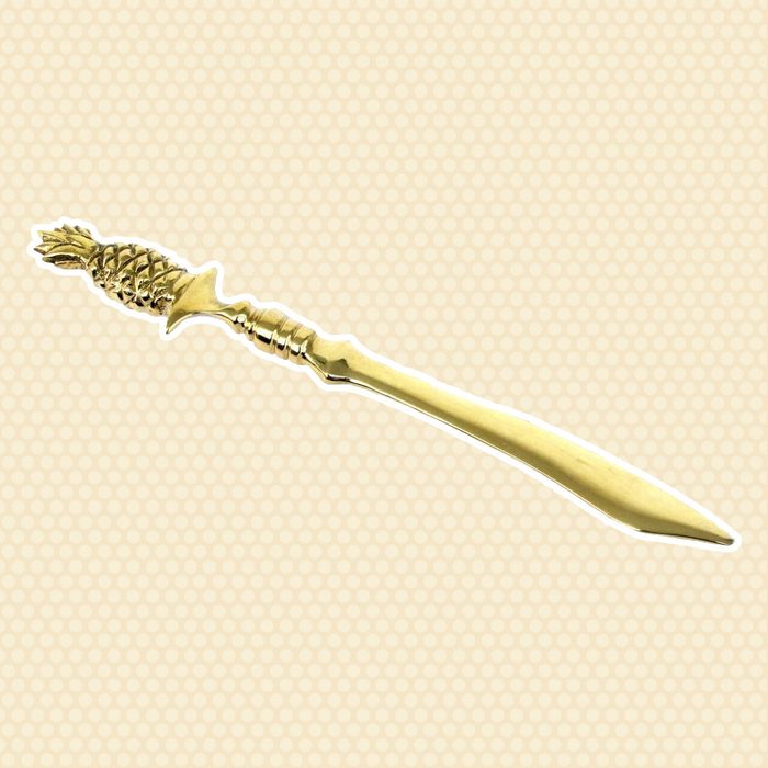 cheap gifts for mom Heavy Solid Pineapple Letter Opener