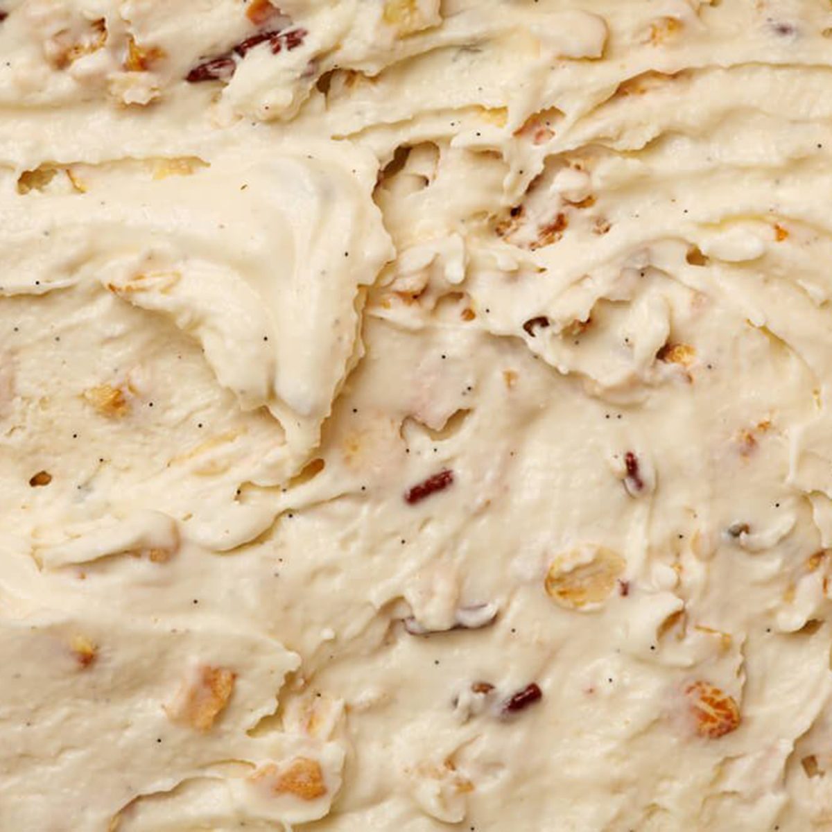 Butter pecan ice cream