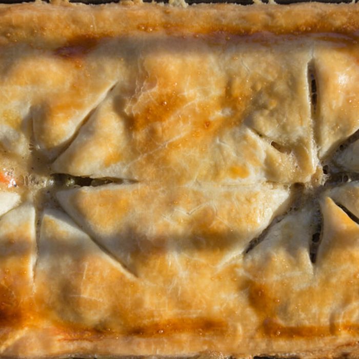 Frozen pot pie