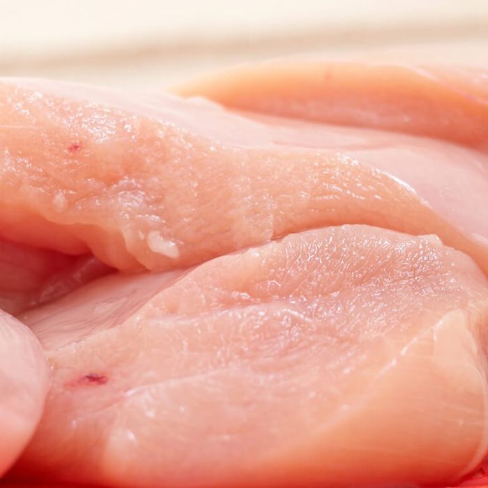 Pre-grilled chicken breasts