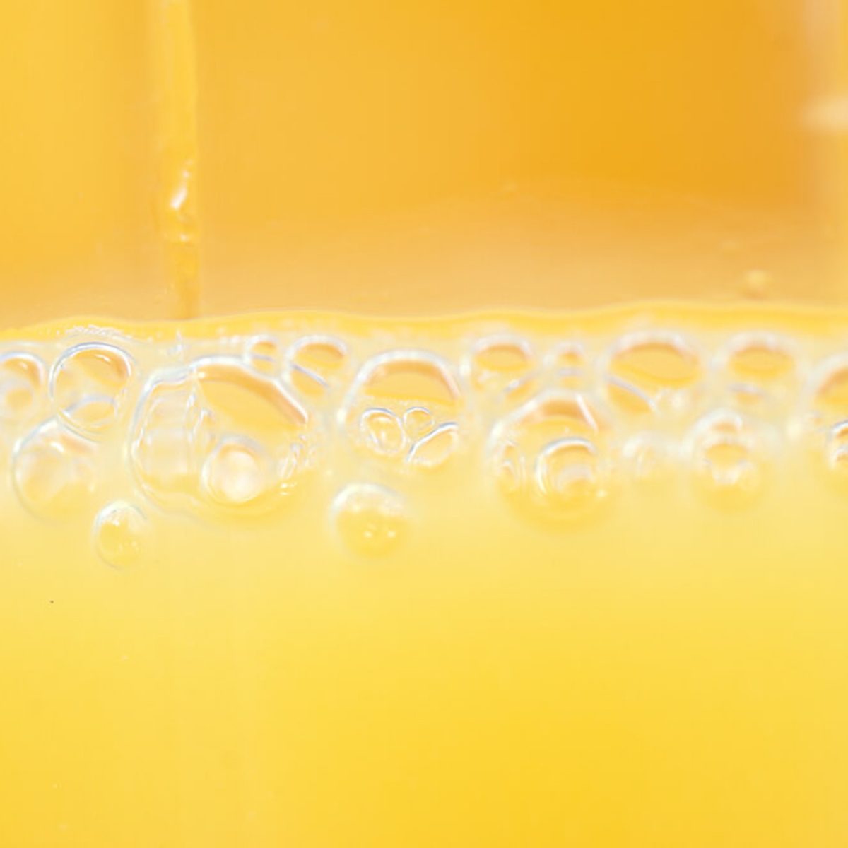 Macro orange juice can be used for background
