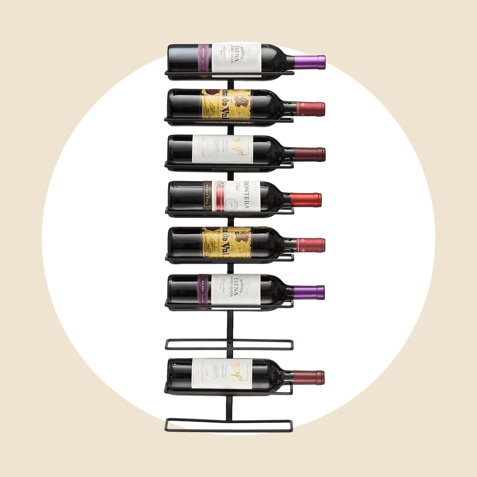 Sorbus Wall Mount Wine Rack Ecomm Via Amazon