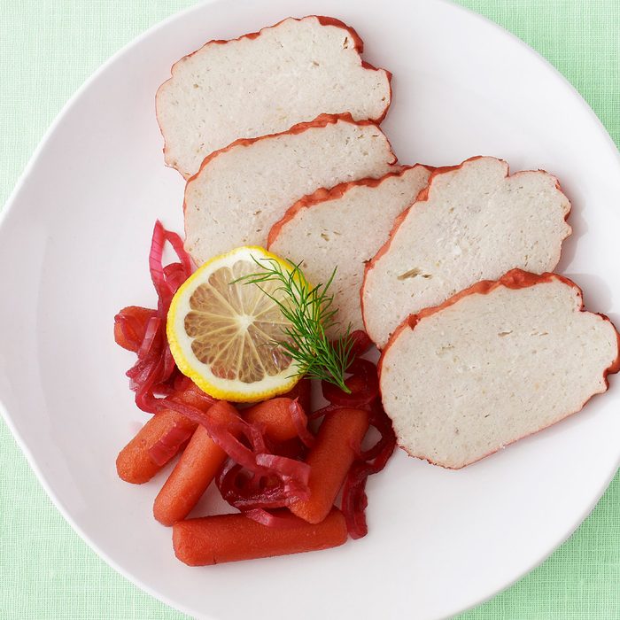 Borscht-Poached Gefilte
