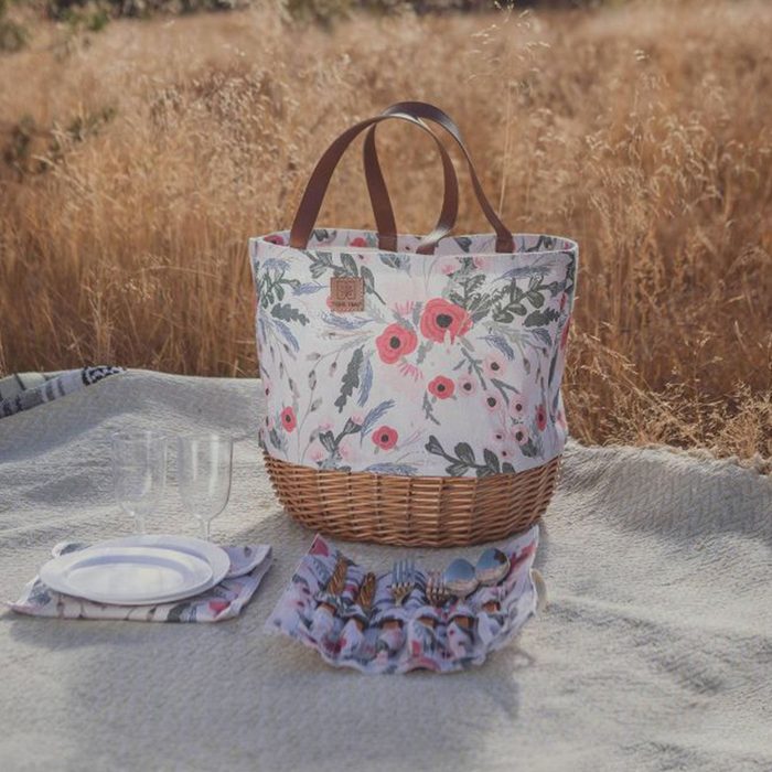 Floral Picnic Tote