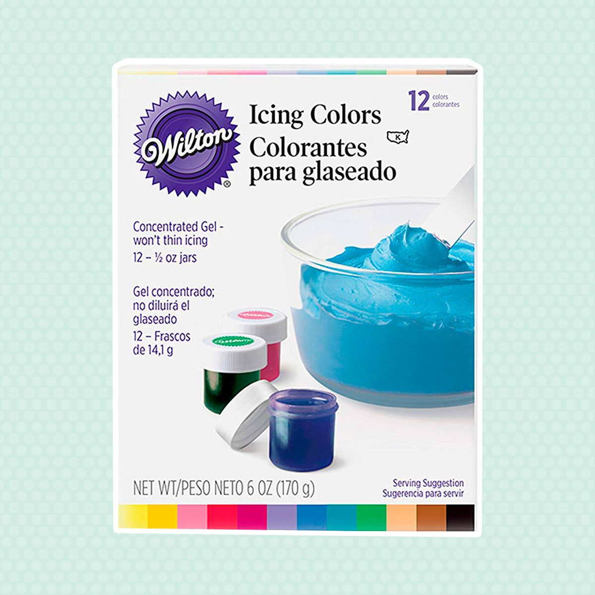 Gel food coloring