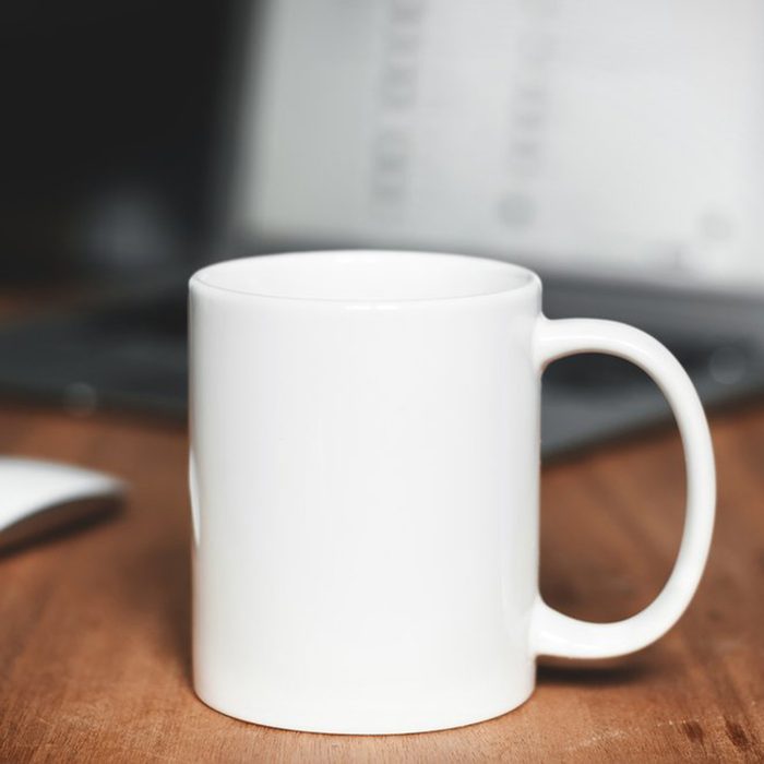 White mug