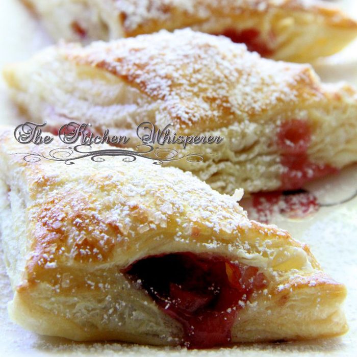 Flaky Nectarine Turnovers