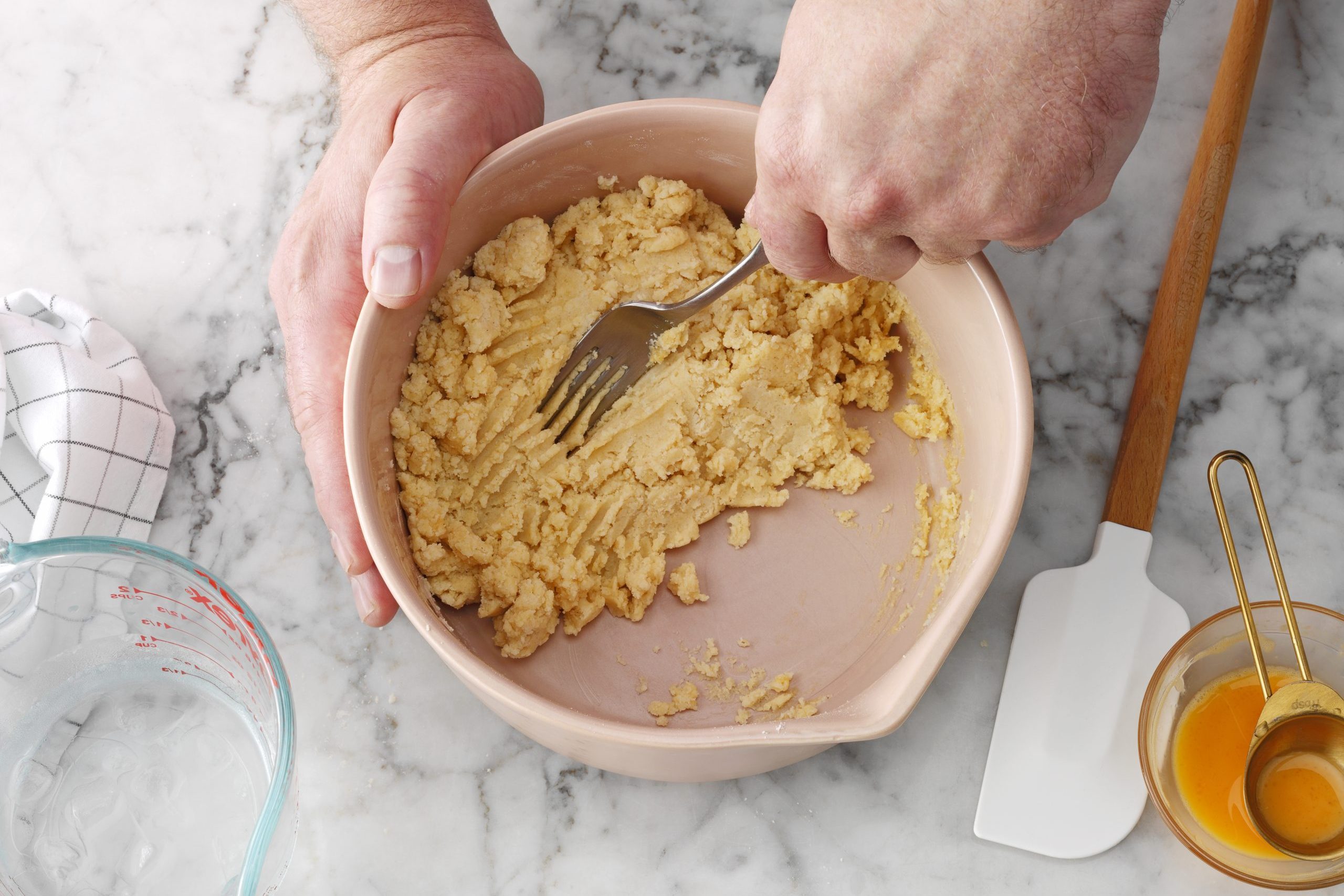 Gluten-Free Pie Pastry crust add ice water