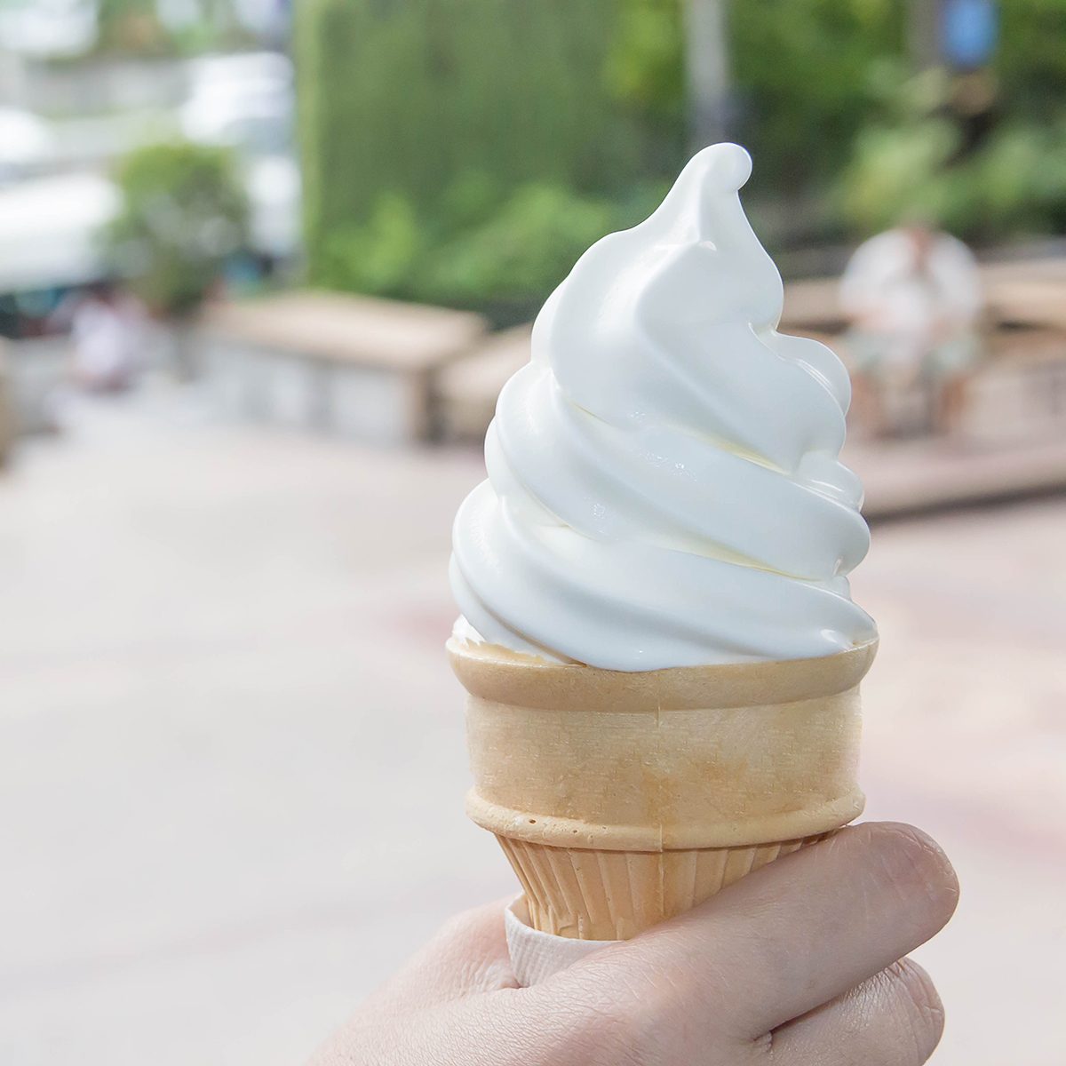 Ice Cream Cone , Selected Focus