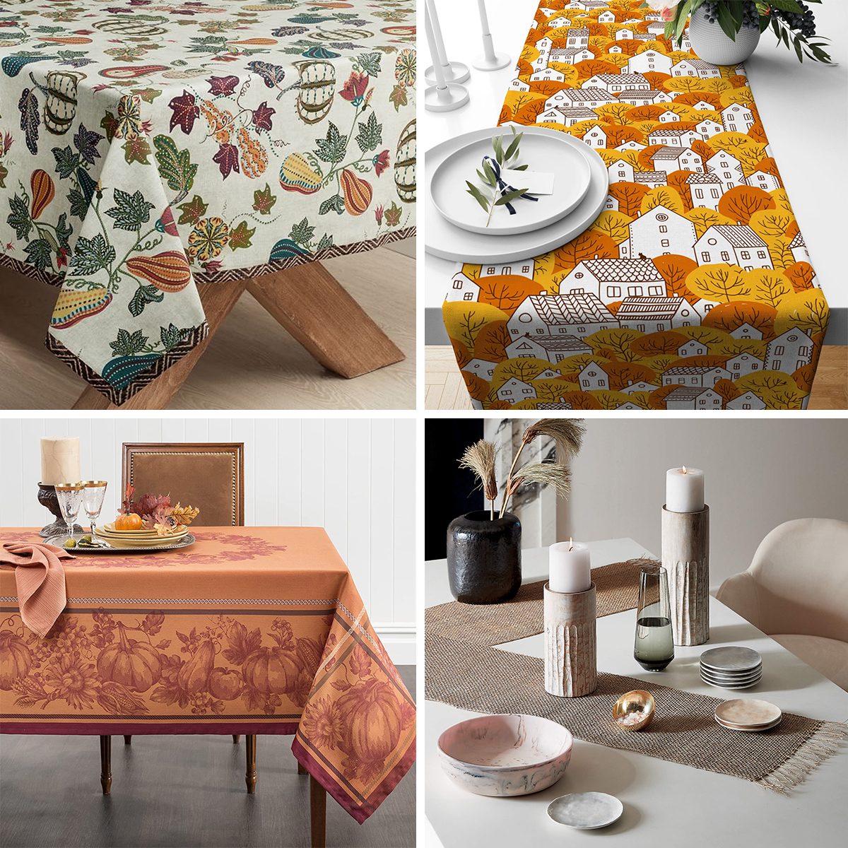 The 8 Best Thanksgiving Tablecloths You Can Buy in 2025