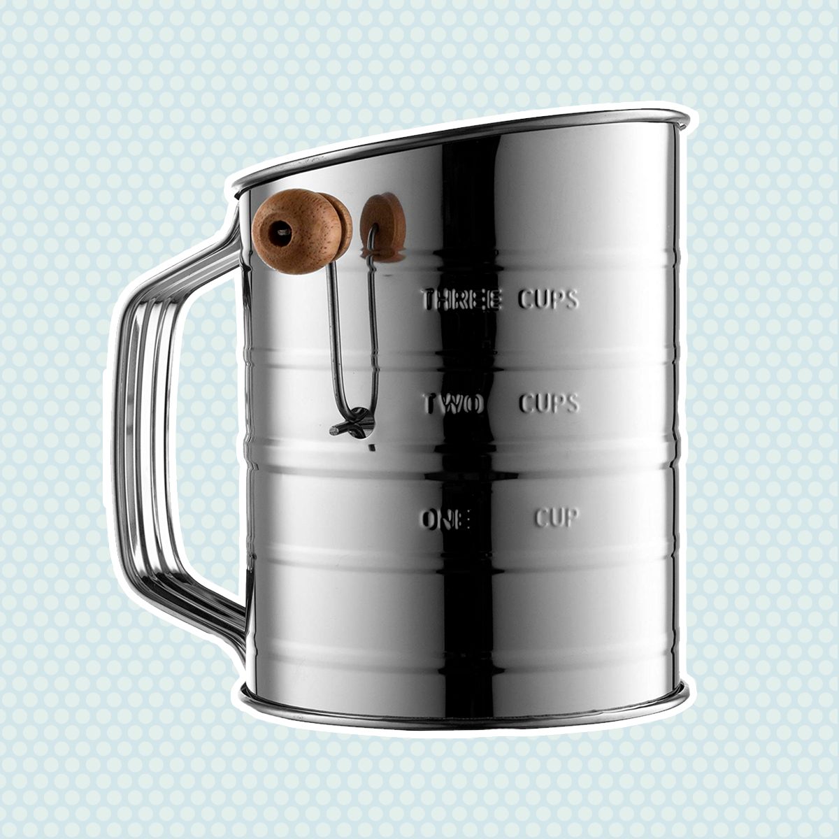 Bellemain Stainless Steel 3 Cup Flour Sifter