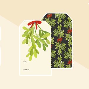 Mistletoe Gift Tags