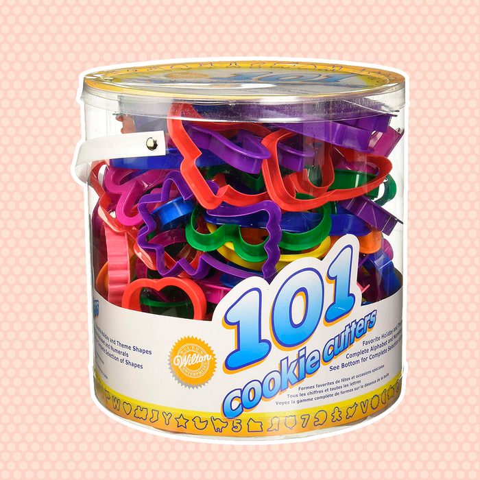 Wilton Cookie Cutters Set, 101-Piece — Alphabet, Numbers and Holiday Cookie Cutters