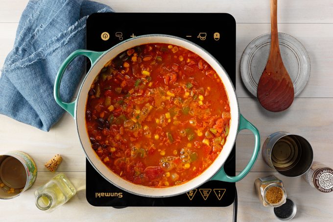 How to Make Vegan Chili featuring Taste of Home's Chunky Vegetarian Chili recipe