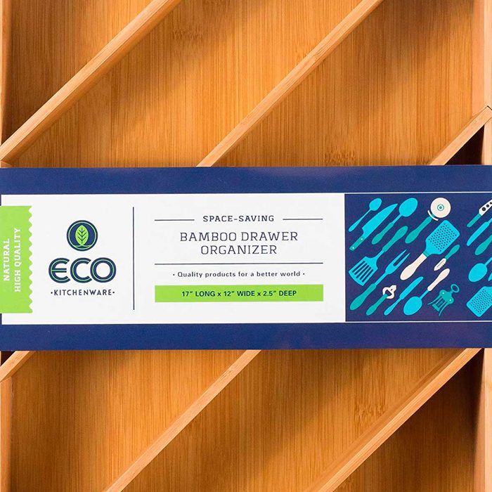 bamboo drawer organizer
