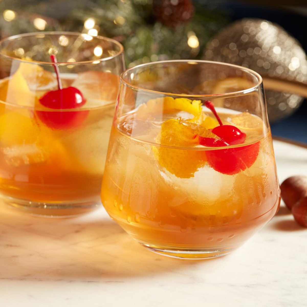 Hazelnut Vanilla Old-Fashioned