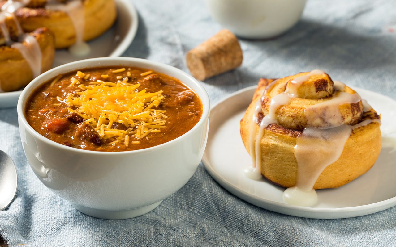 What’s the Deal with Chili and Cinnamon Rolls?