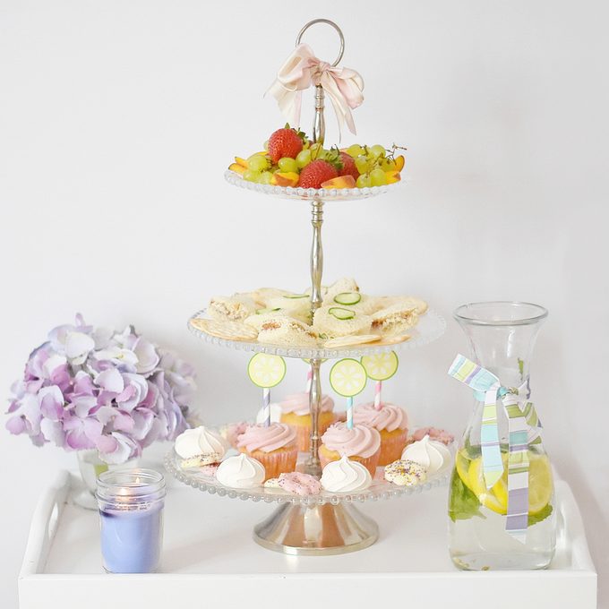 Spa birthday party ideas snacks