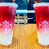 This Starbucks Secret Menu Ombré Drink Lights Up Like a Fourth of July Firecracker