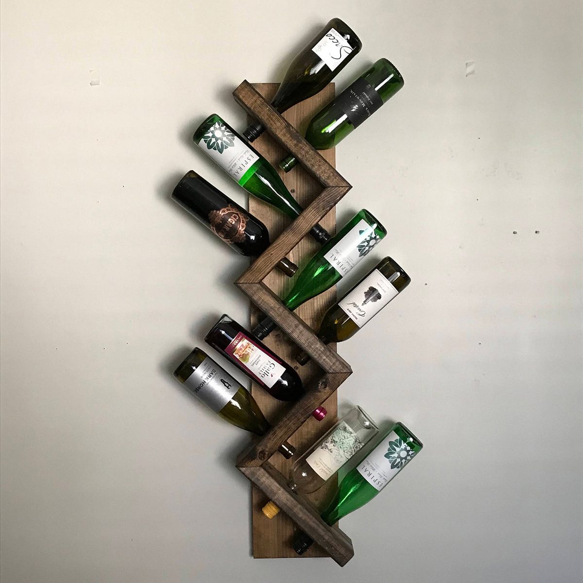 Zig Zag Wine Rack