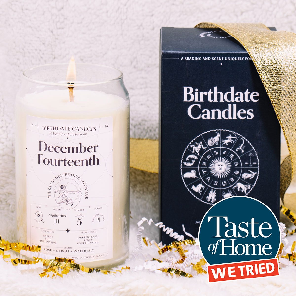 We Tried Birthdate Candle