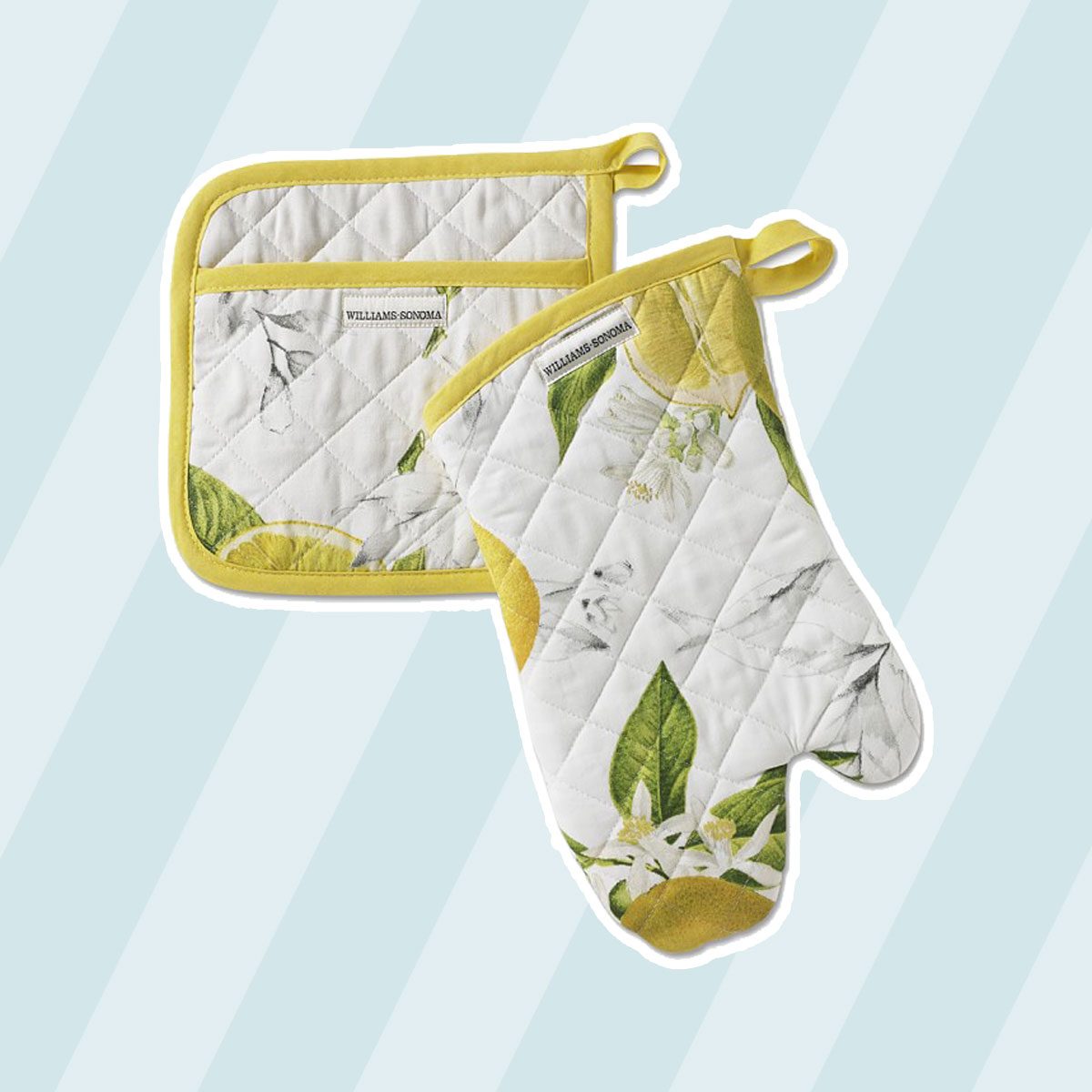 Meyer Lemon Oven Mitt & Potholder Set